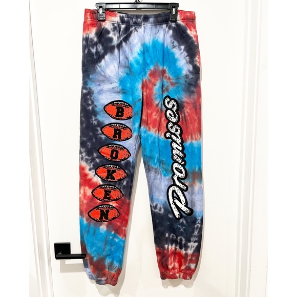 Broken Promises RUNNINGBACK TIE DYE SWEATS - Picture 5 of 6